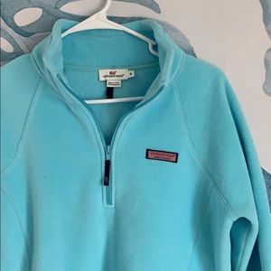 Vineyard Vines Fleece 1/4 Quarter Zip Shep Shirt